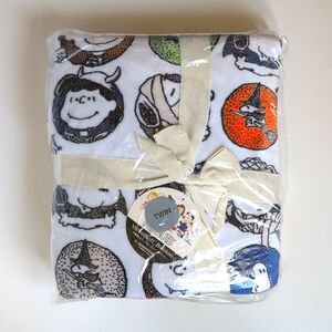 PEANUTS Berkshire Velvetsoft Twin Blanket Halloween